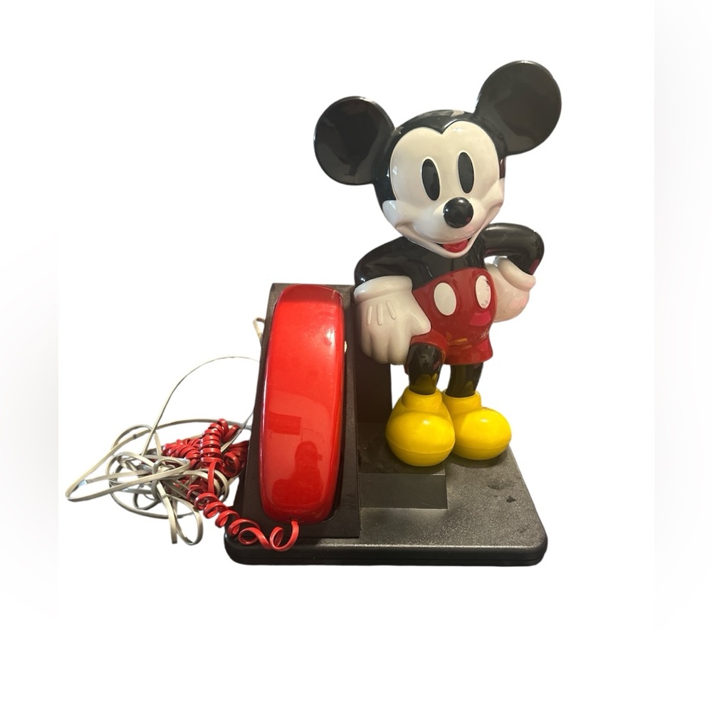 Vintage WALT DISNEY MICKEY MOUSE AT&T Landline Telephone